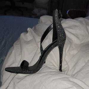 Steve madden sparkly black heels